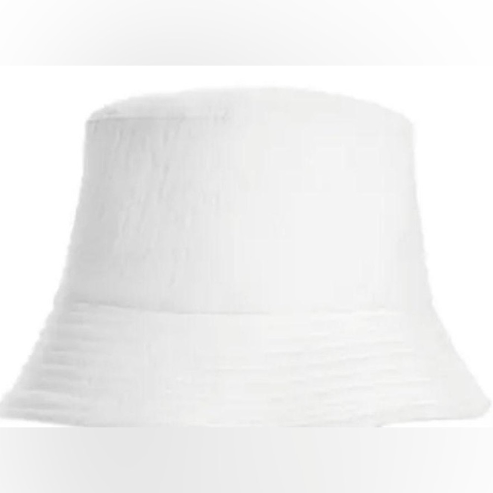 NWOT Nordstrom BP White Bucket Hat - Picture 2 of 6